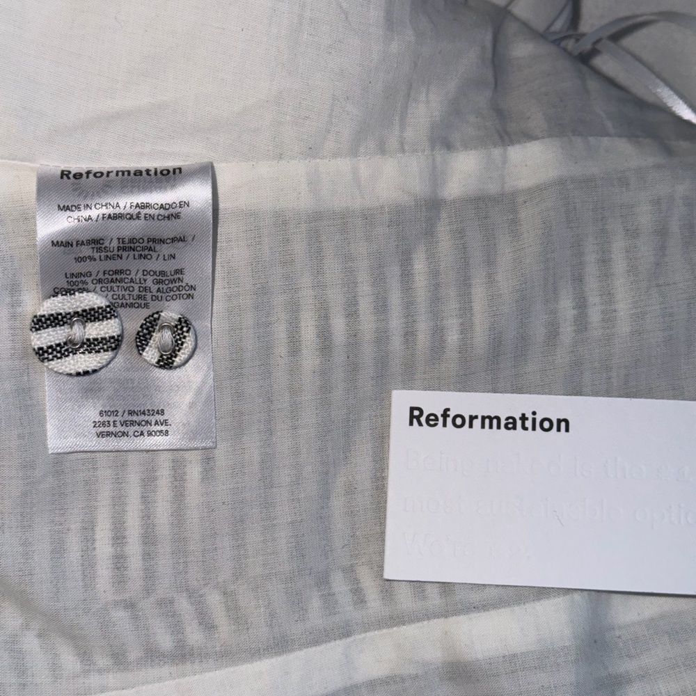 Reformation Tate Linen Top - Picture 8 of 9